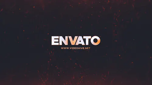 火焰介绍电影粒子电影倒计时Fire Trailer-AE模板