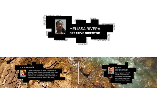 损坏污垢扭曲灰尘Creative Lower Thirds-AE模板