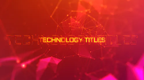 技术标题Technology Titles-AE模板