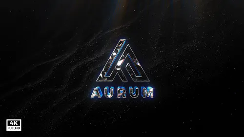 水晶钻石奖项电影经典Luxury Elegant 3D Logo Title-AE模板