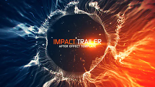 影响预告片标题Impact Trailer Titles-AE模板