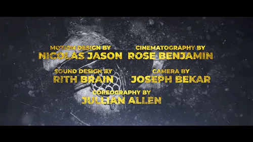 电影学分 V.8Cine Credit V.8-AE模板