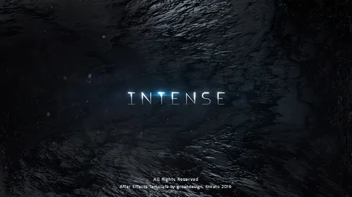 激烈 | 预告片标题Intense | Trailer Titles-AE模板