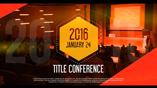 活动开场Event Opener-AE模板