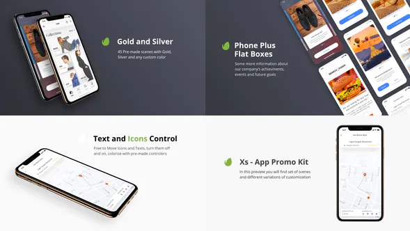 Xs – 应用演示工具包Xs – App Presentation Kit-AE模板