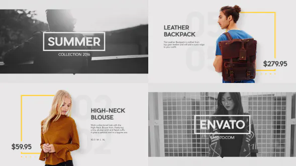 时装市场购物店铺风格Fashion Market-AE模板