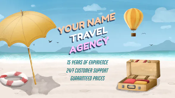 旅行社促销Travel Agency Promo-AE模板