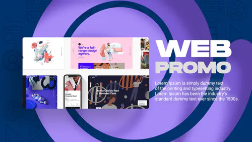 动态网站宣传Dynamic website promo-AE模板