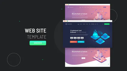 网站宣传片 B106Website Promo B106-AE模板