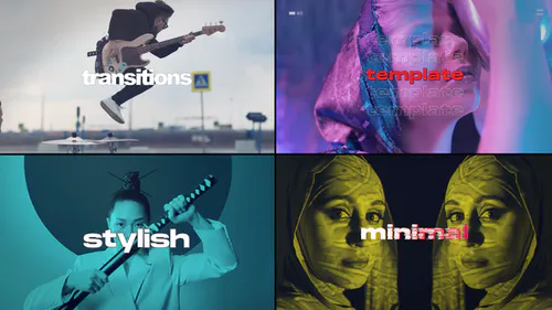 广告机构丰富多彩时尚Stomp Energy-AE模板