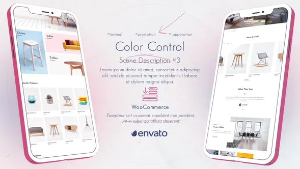 最小应用程序促销Grunge Minimal App Promo-AE模板