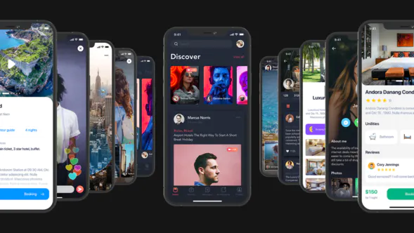 应用促销二合一App Promo 2 in 1-AE模板