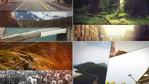 简单的开场照片Simple Slideshow-AE模板