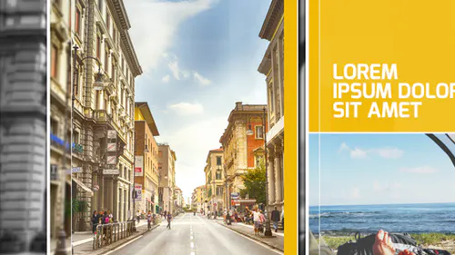 明亮的颜色公司玻璃酒店摄影Presentation Slideshow-AE模板