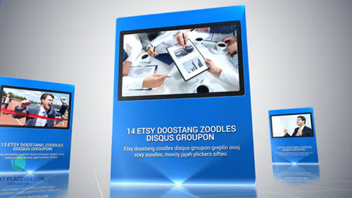 现代企业介绍蓝色Modern Corporate Presentation-AE模板