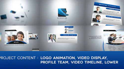 新企业主题展示New Corporate Theme-AE模板