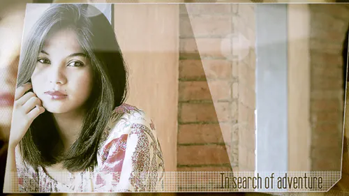 黑与白商业家庭照片相片集摄影In search of adventure-AE模板