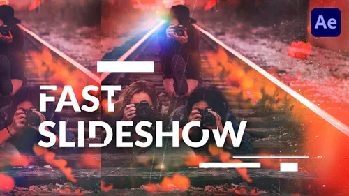 商业快乐电影Fast Slideshow-AE模板