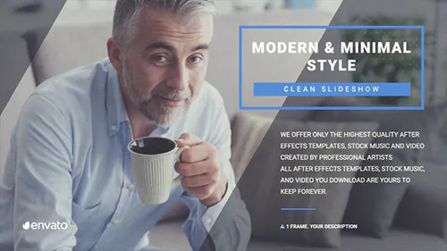 商业运动开场Elegant Corporate Slideshow-AE模板