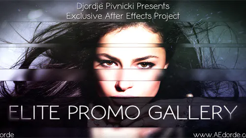 精英宣传廊网络商业Elite Promo Gallery-AE模板