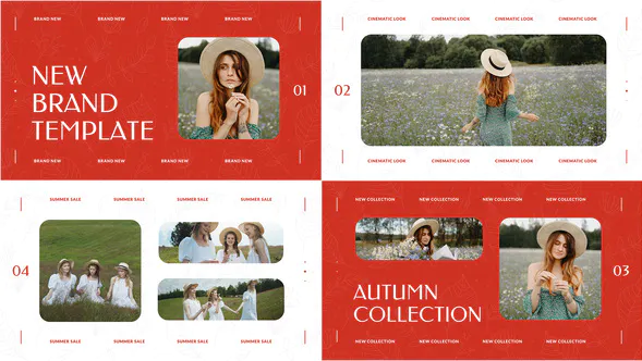 新品牌展示时尚奢华New Brand Presentation-AE模板