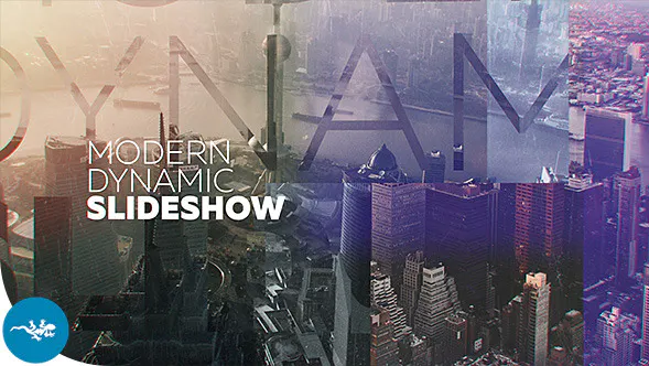 玻璃生产演示卷轴放映机Modern Dynamic Slideshow-AE模板