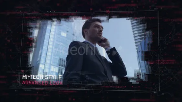 数字信号高科技创新互联网Digital Signals Slideshow-AE模板