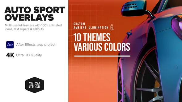 带图标的基本技术Essential Technology Review-AE模板