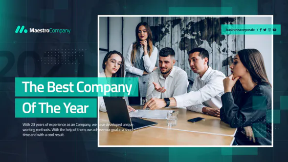 企业宣传片Business Corporate Promo-AE模板