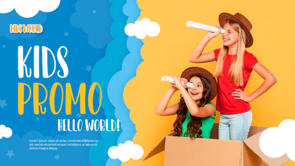 快乐儿童促销Happy Kids Promo-AE模板