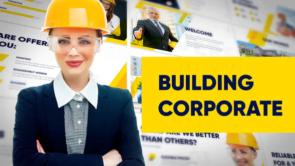 建筑公司现代企业Building Company Modern Corporate-AE模板