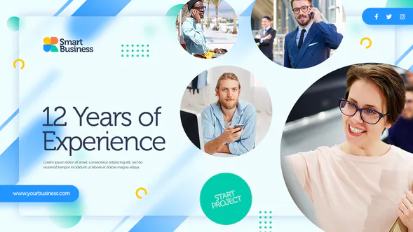 时尚商务企业Stylish Business Corporate-AE模板