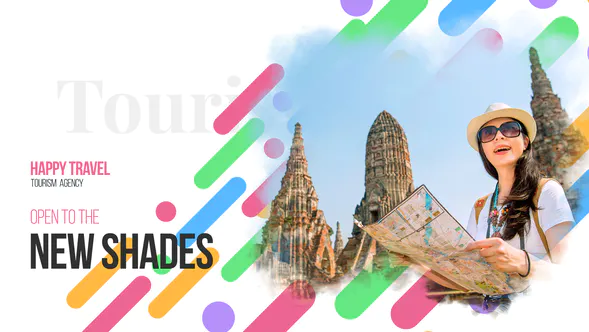 旅游局快乐旅行Tourism Agency Happy Travel-AE模板