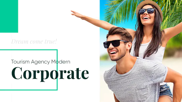 旅游局介绍冒险假期旅行Tourism Agency Presentation-AE模板