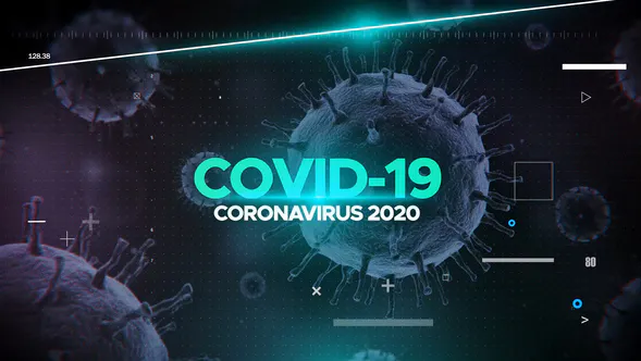 冠状病毒 COVID-19 幻灯片 4KCoronavirus COVID-19 Slideshow 4K-AE模板