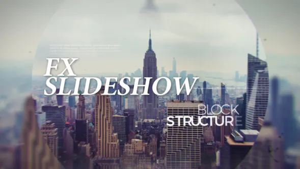 圆外汇展示电影相片滚动Circle FXPhotosScrolling-AE模板