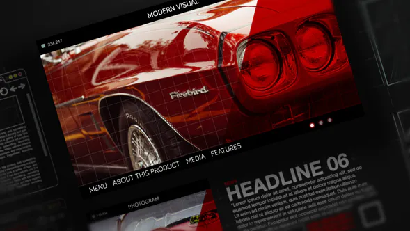 HUD 风格开场HUD Style Opener-AE模板