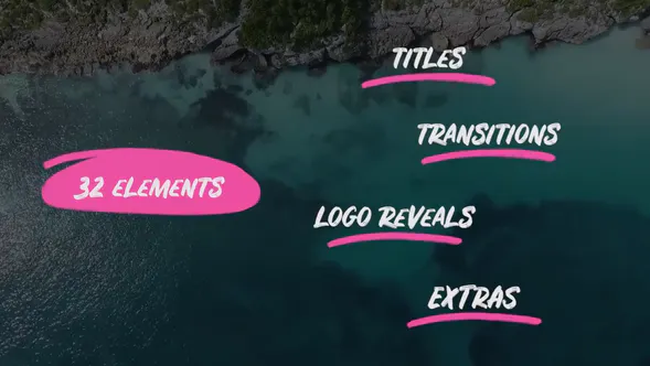 手绘包涂鸦星星Hand Drawn Pack-PR模板