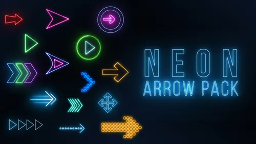 霓虹箭包Neon Arrow Pack-PR模板