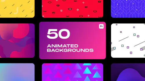 Premiere Pro 的动画背景Animated Backgrounds for Premiere Pro-PR模板