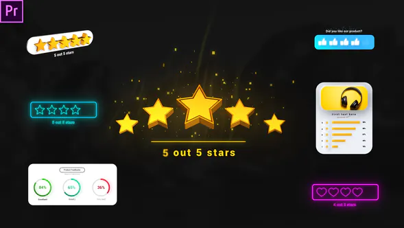 基本评级要素电子商务信息图Essential Rating Elements-PR模板