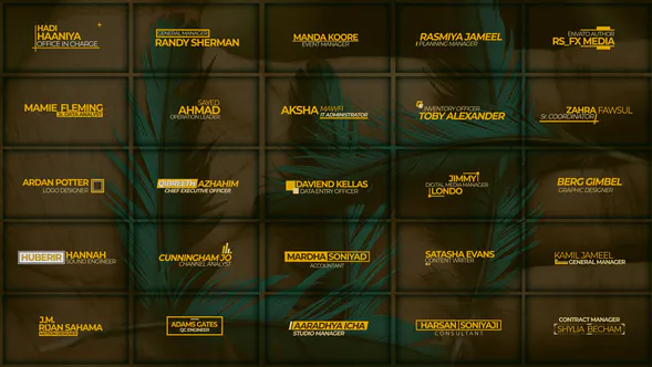 商业文字头衔排版Social MediaTitles-PR模板