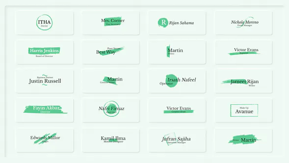 刷子活动宣传文字Brush-PR模板