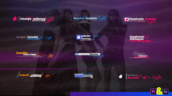 创意和现代标题排版Creative and ModernTitleTypography-PR模板