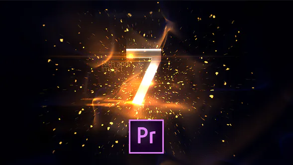 抽象豪华倒计时 4K Abstract Luxury Countdown 4K-PR模板