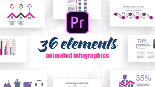 Premiere Pro 医学信息图 Vol.28 Medical Infographics Vol.28 for Premiere Pro-PR模板