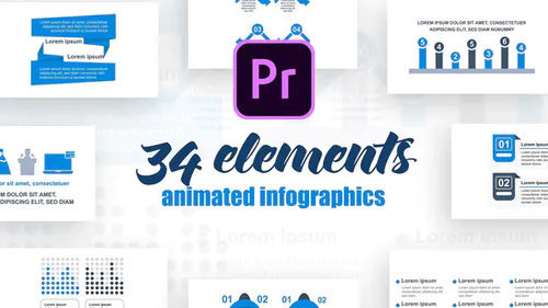 Premiere Pro 企业信息图 Vol.30Corporate Infographics-PR模板