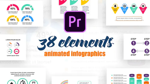 Premiere Pro 工业信息图 Vol.33Industrial Infographics-PR模板