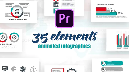 Premiere Pro 商业信息图 Vol.36 Business Infographics-PR模板