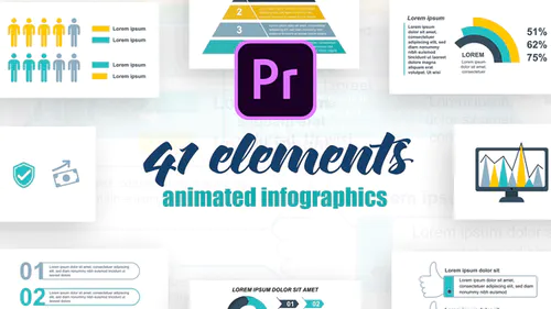 Premiere Pro 企业信息图 Vol.38 Corporate Infographics-PR模板
